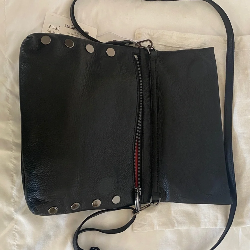 Hammitt VIP Med Red Zip Crossbody Bag - Picture 2 of 13